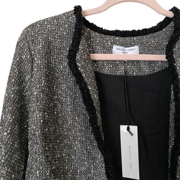 WAVERLY GREY Liberant Sequined Blazer NWT - Picture 6 of 6
